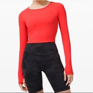 Wunder Train Cropped Long Sleeve